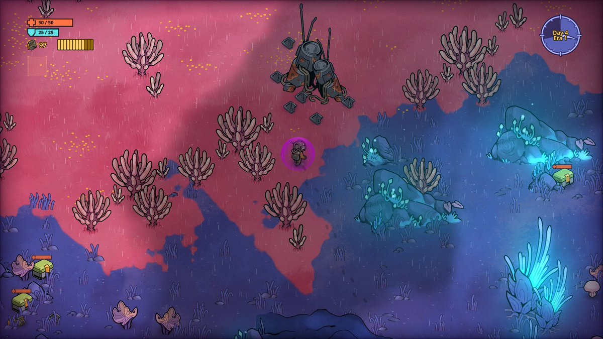 EDesmodus's tweet image. I'm happy to finally share some visuals of the game I am working on with @_robinsix !
It's a tiny base building game with time travel!
#gamedev #indiegame #indiedev #godot