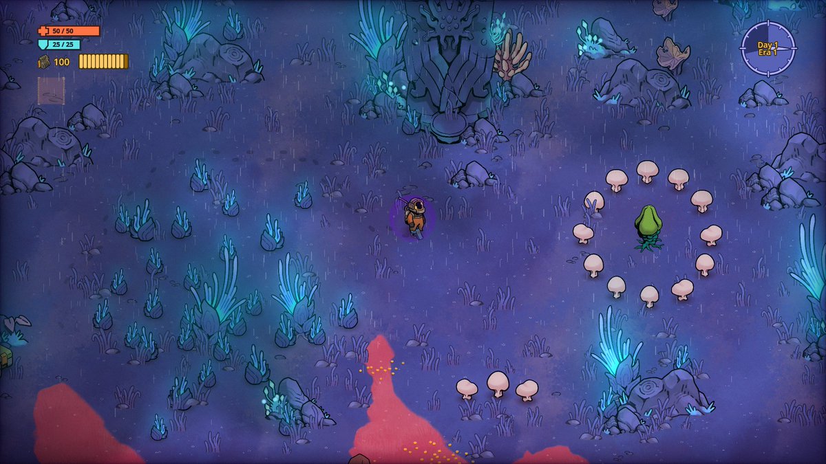 EDesmodus's tweet image. I'm happy to finally share some visuals of the game I am working on with @_robinsix !
It's a tiny base building game with time travel!
#gamedev #indiegame #indiedev #godot