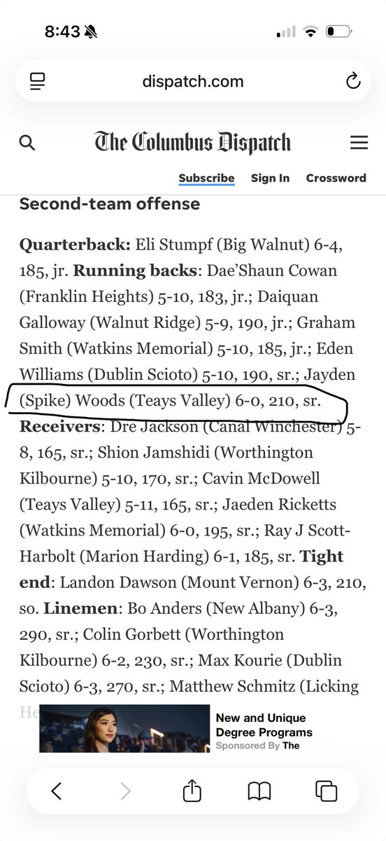 Spike Woods tweet media