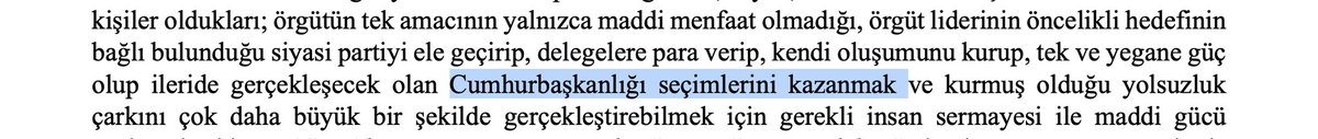 4000 sayfalık çöplüğün özeti tek bir cümle işte: 

Ekrem İmamoğlu Cumhurbaşkanlığı seçimlerini kazanmak şüphesiyle tutsak edilmiştir!

<a href="/ekrem_imamoglu/">Ekrem İmamoğlu</a>