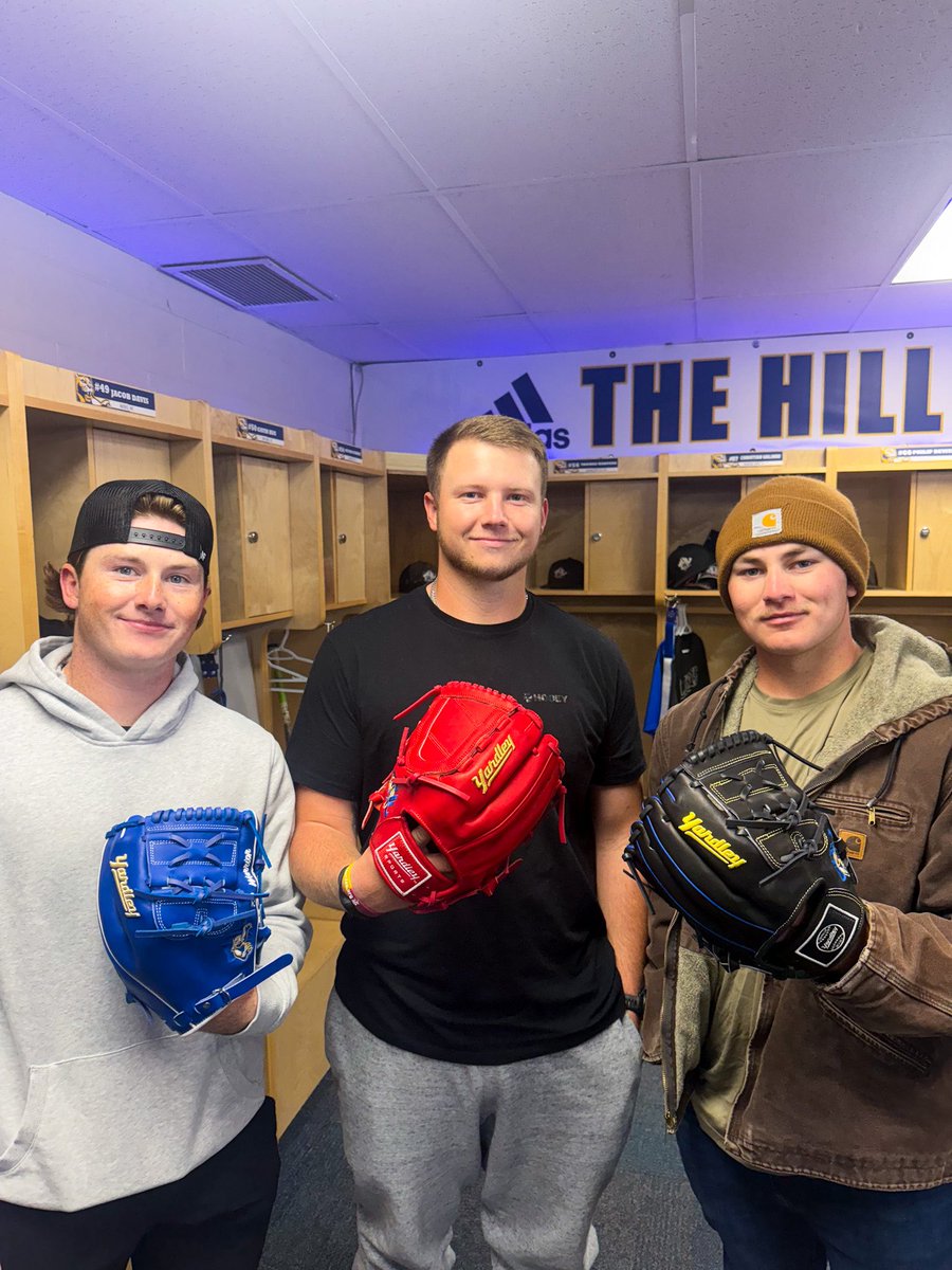 That new glove feel &gt;&gt; ⚾️ Thank you, Yardley Sports!