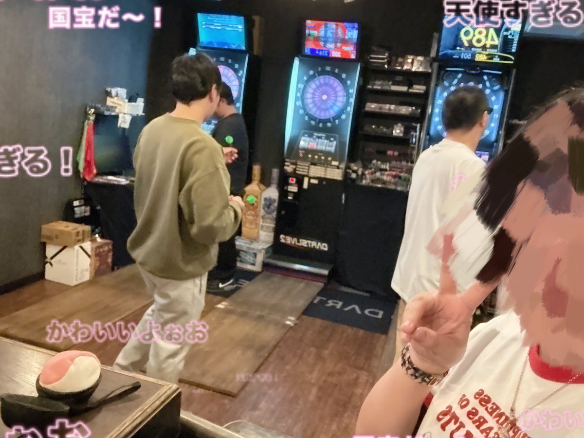 今日からZEROリーグ開幕🎯✨
in DartsBar Oase！

初戦勝利🎉🎉🎉
すっぴんで顔が完全にお魚だったので、自重して顔はモザイクしました🐟笑
今期もがんばるぞ〜🔥