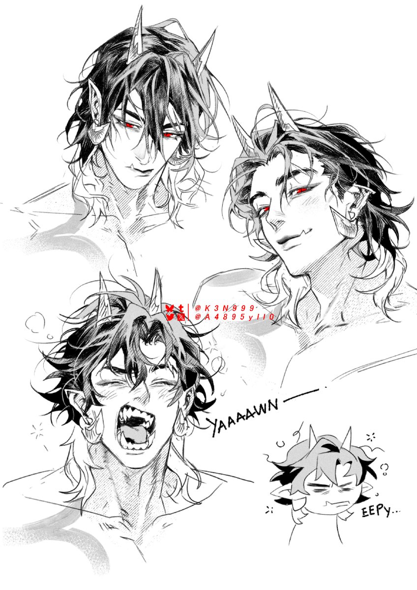 bunch of Ais sketches~ (ft Rasvan<3)
#TouchstarvedGame