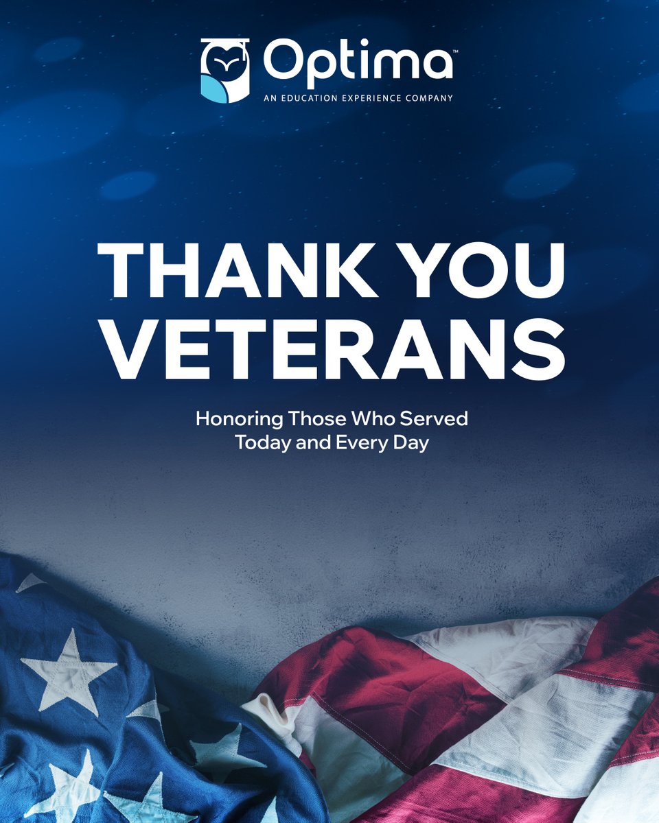 🇺🇸 Honoring Our Veterans 🇺🇸
Today, we pause to honor the brave men and women who have served our country with courage, dedication, and sacrifice. Your commitment to protecting our freedoms inspires us every day.
From all of us at Optima, thank you for your service and for the