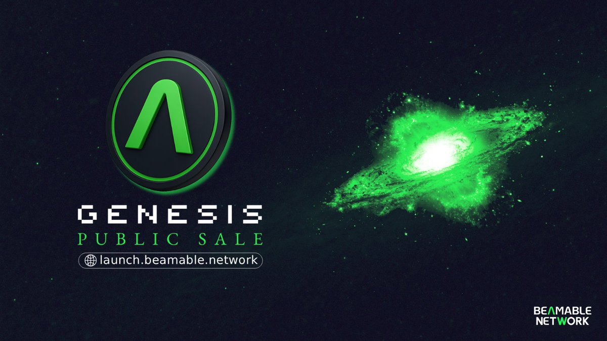 BeamableNetwork's tweet image. Public Phase: NOW OPEN 🔓

Join the $BMB movement.

Link to the Launch Sale in the comments.