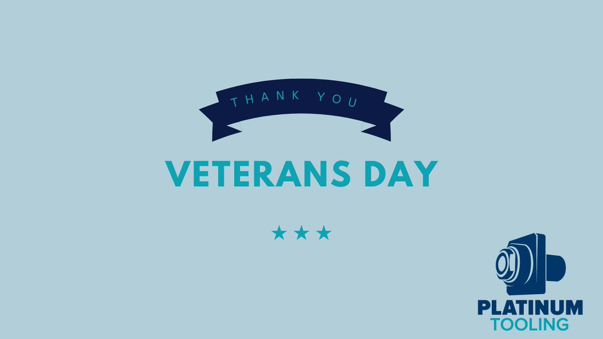 PlatinumTooling's tweet image. #PlatinumTooling  thanks all the brave men and women who have served our country. Your sacrifice will never be forgotten.
#VeteransDay #veterans #thankyouveterans #livetooling #machinetools