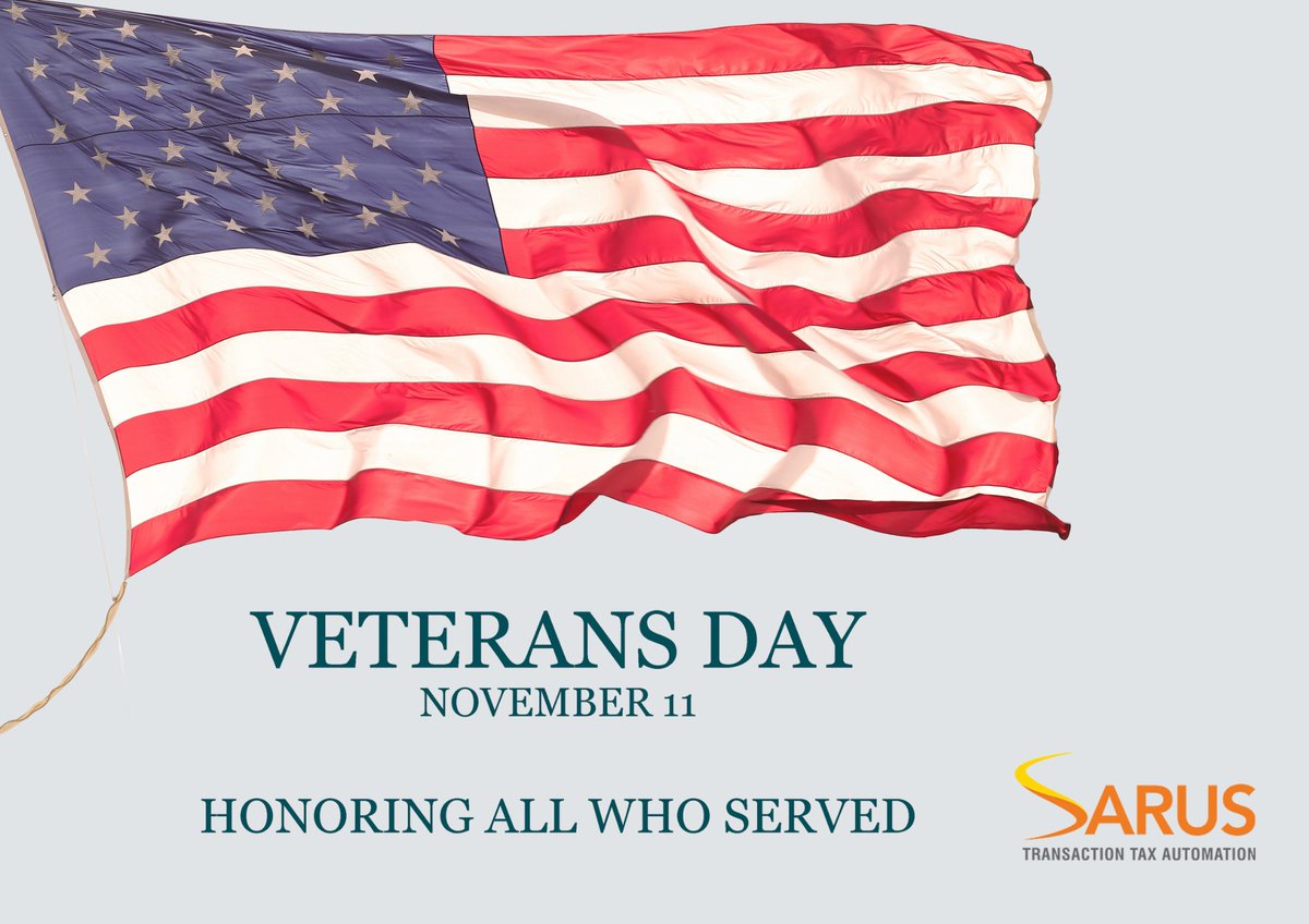 SarusInc's tweet photo. Honoring all who served. Your courage will never be forgotten.
.
#VeteransDay #SarusInc https://t.co/ewrbkMzbTV