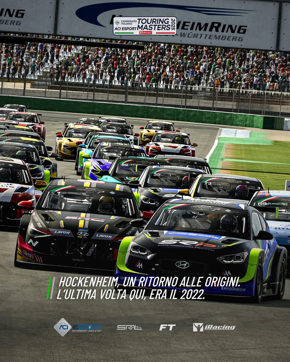 L’ultima volta della TCR ad Hockenheim in un campionato ACI Esport iRacing?
Era il 2022, e a vincere fu Matteo Graziano, che poi conquistò il titolo… davanti a Andrea Bristot 🔥
#TouringMasters2025 #SimRacing #iRacing #ACIESport
<a href="/ACI_Sport/">ACI Sport</a>  @fuoritraiettoria <a href="/iRacing/">iRacing</a>