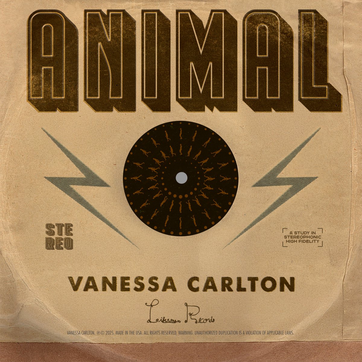 VanessaCarlton's tweet photo. We are so excited to release the first new music from Vanessa in over 5 years. “Animal” is the first single off of her upcoming album Veils, which will come out in early 2026. Listen to the song here: https://t.co/4Es6kYyjuF https://t.co/TJ8HMrGjEa