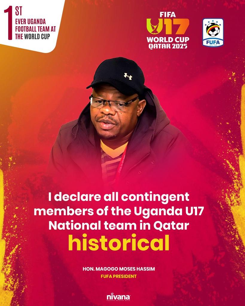 Shifaismailbayo's tweet photo. Historical is the tweet !
Yes, this is history . Uganda cubs have showcased top top performance 👏
Uganda U17 1 –0 France U17
⚽ James Bogere
#UGAFRA | #U17WC https://t.co/YFg6AoDYl5