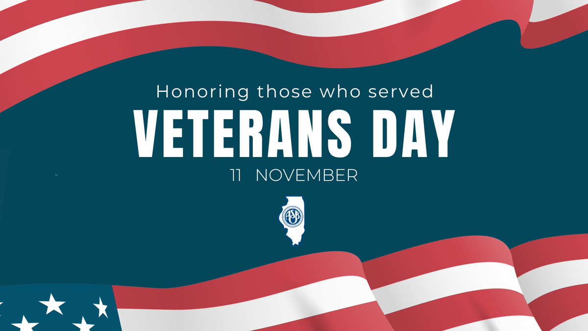 Illinois ASBO honors and thanks all who have served in our military and protected our country on this Veterans Day.

#IASBO #VeteransDay #Veterans #ThankYou