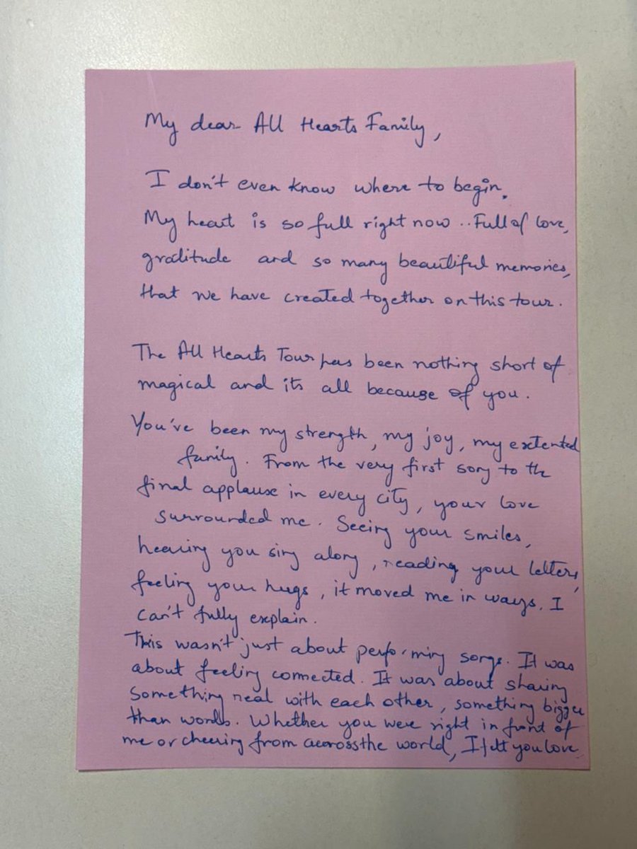 janani_111's tweet photo. "You've been my strength, my joy,  my extended family. This wasn't just about performing songs but feeling connected. It was something feeling real with each other. Whether you're in front of me or cheering from across the world, I felt your love" 
@shreyaghoshal Forever your fan https://t.co/R7zll7keYt