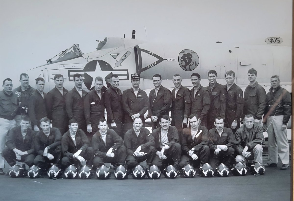 GoldfarbRealtor's tweet photo. In Rememberence of Squadron Mates

I would like to honor three of my fellow pilots from Attack Squadron 15 (VA-15) who made the ultimate sacrifice, as well as the more than one million Americans who gave their lives for our freedoms—and the countless wounded who served alongside. https://t.co/MBUrG3L6Yo