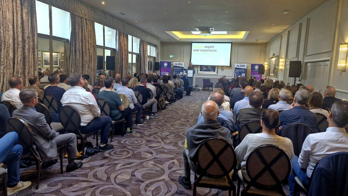 What a great morning learning about the practical uses of AI and how businesses can make real productivity gains if used properly. From daily business wins, to the safe use of AI, a special thanks to our main event sponsor Minute Master. Photos here - tinyurl.com/3yvf33kj