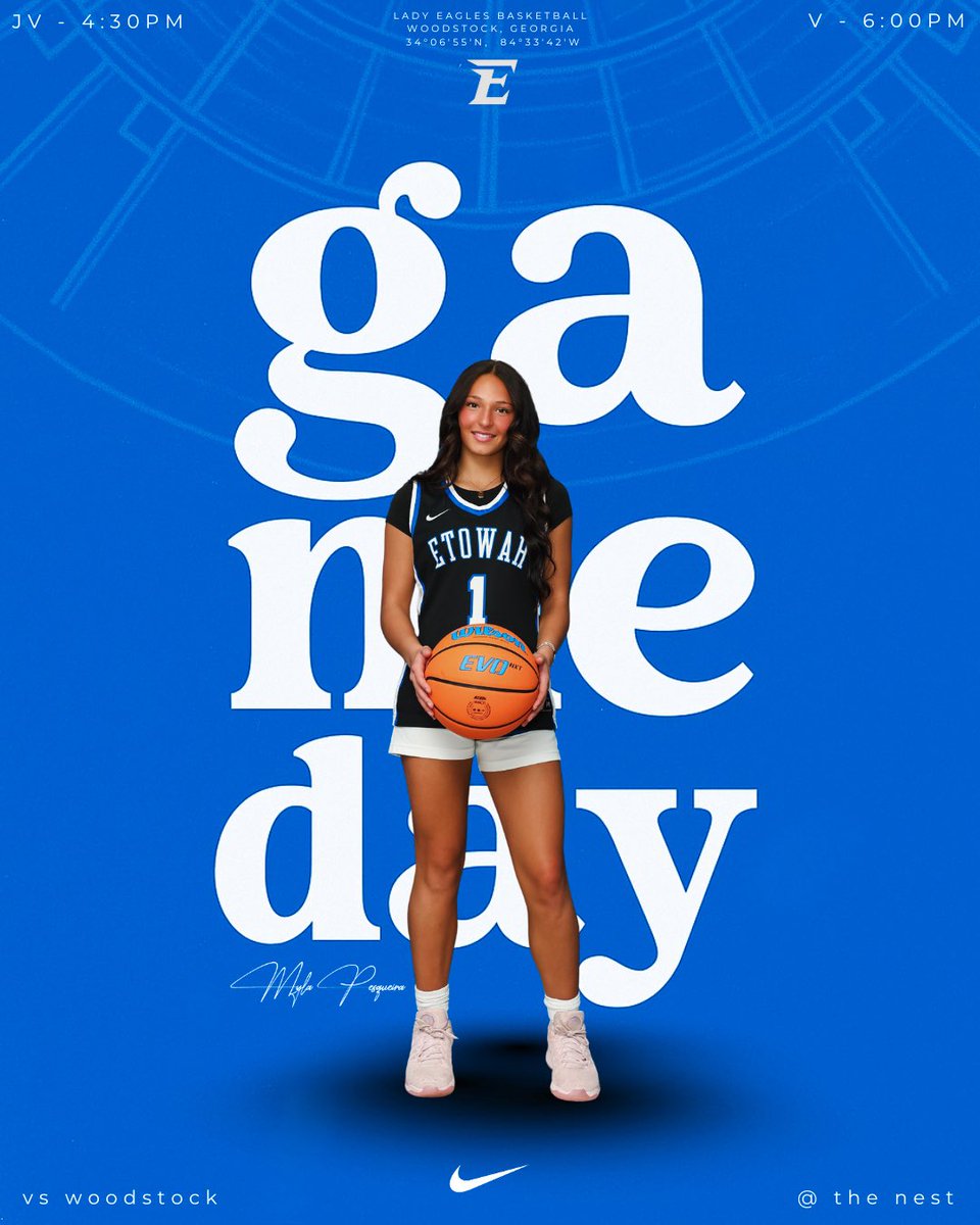 GAMEDAYY!! Season opener tonight at Home vs Woodstock! 

JV Girls- 4:30
Varsity Girls- 6:00
Varsity Boys- 7:30