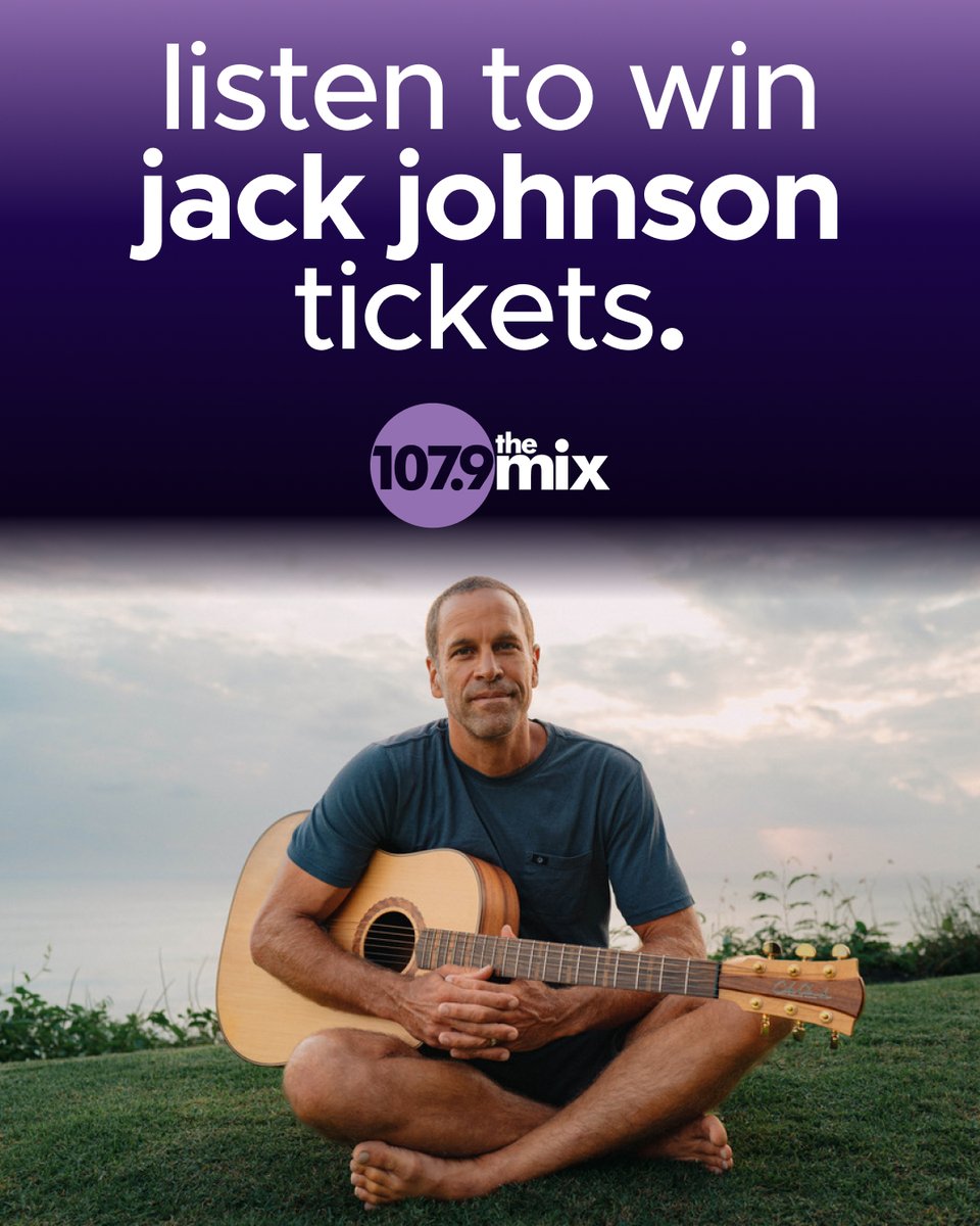 ICYMI: Jack Johnson is coming to Ruoff Music Center on July 4th! Toni has your chance at tickets all week long at 12:20p!

🎟️: bit.ly/3LFdAcB
🔊: bit.ly/43IcCCu
