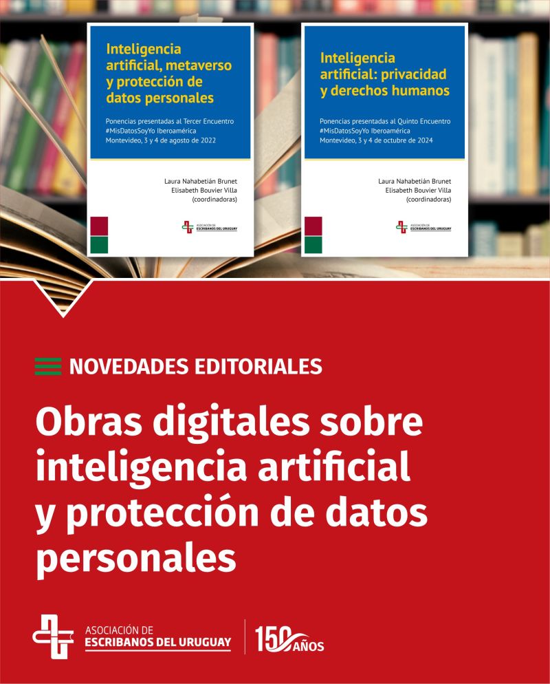 #MustRead 📘 📘
¡Dos nuevas obras imperdibles para quienes viven y defienden la protección de datos personales en Iberoamérica! 🔐🌎
La colección “Mis Datos Soy Yo” <a href="/DatosSoy/">MisDatosSoyYo</a>  continúa creciendo con la publicación de dos libros internacionales que reúnen la mirada de grandes
