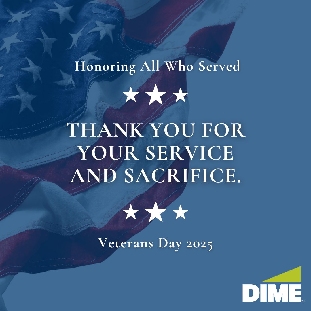 Thank you, veterans! #DimeCommunityBank