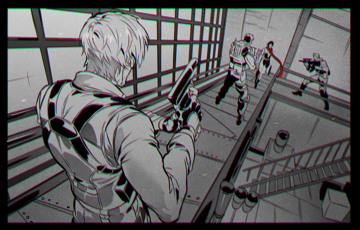 UMBRELLA_RPD's tweet image. 군장르가 너무 좋음