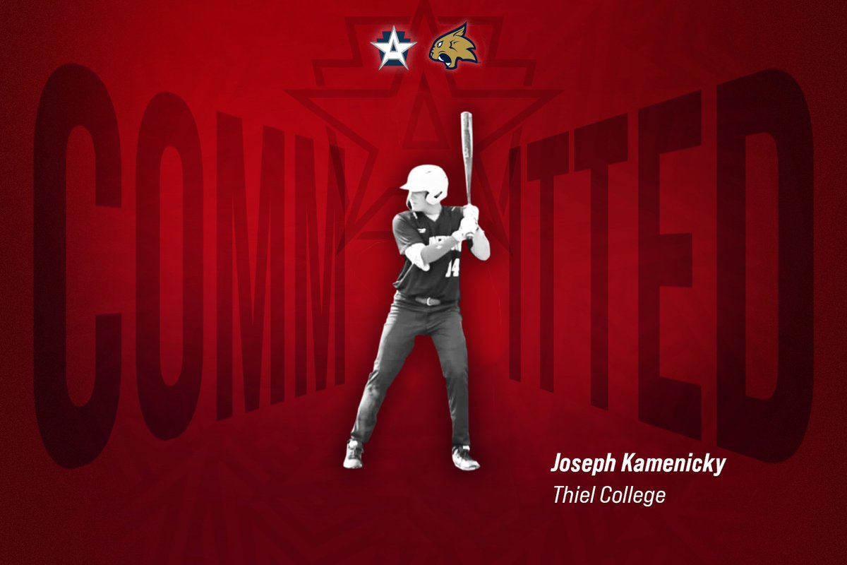 Congrats to All American Baseball MIF <a href="/JoeKamo02/">Joe Kamenicky</a> — he’s found his home and is ready to work after earning an opportunity to play college baseball at the next level, committing to <a href="/Thiel_BASE/">TCBaseball</a>.

#AllAmericanBaseball #Recruiting #CollegeBaseball #TomcatPride #ClassOf2026