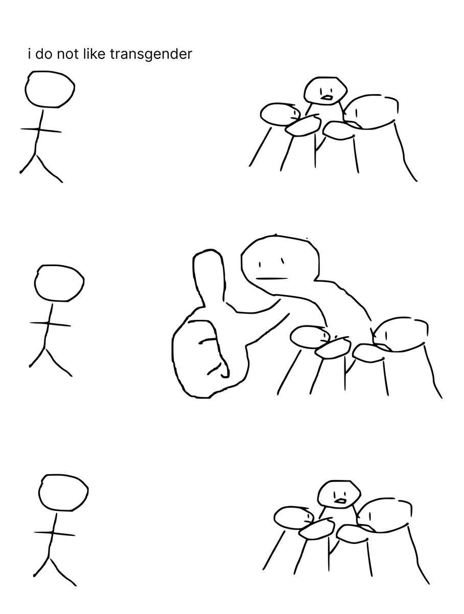 agitbackprop's tweet image. under every trans persons post on this site these days