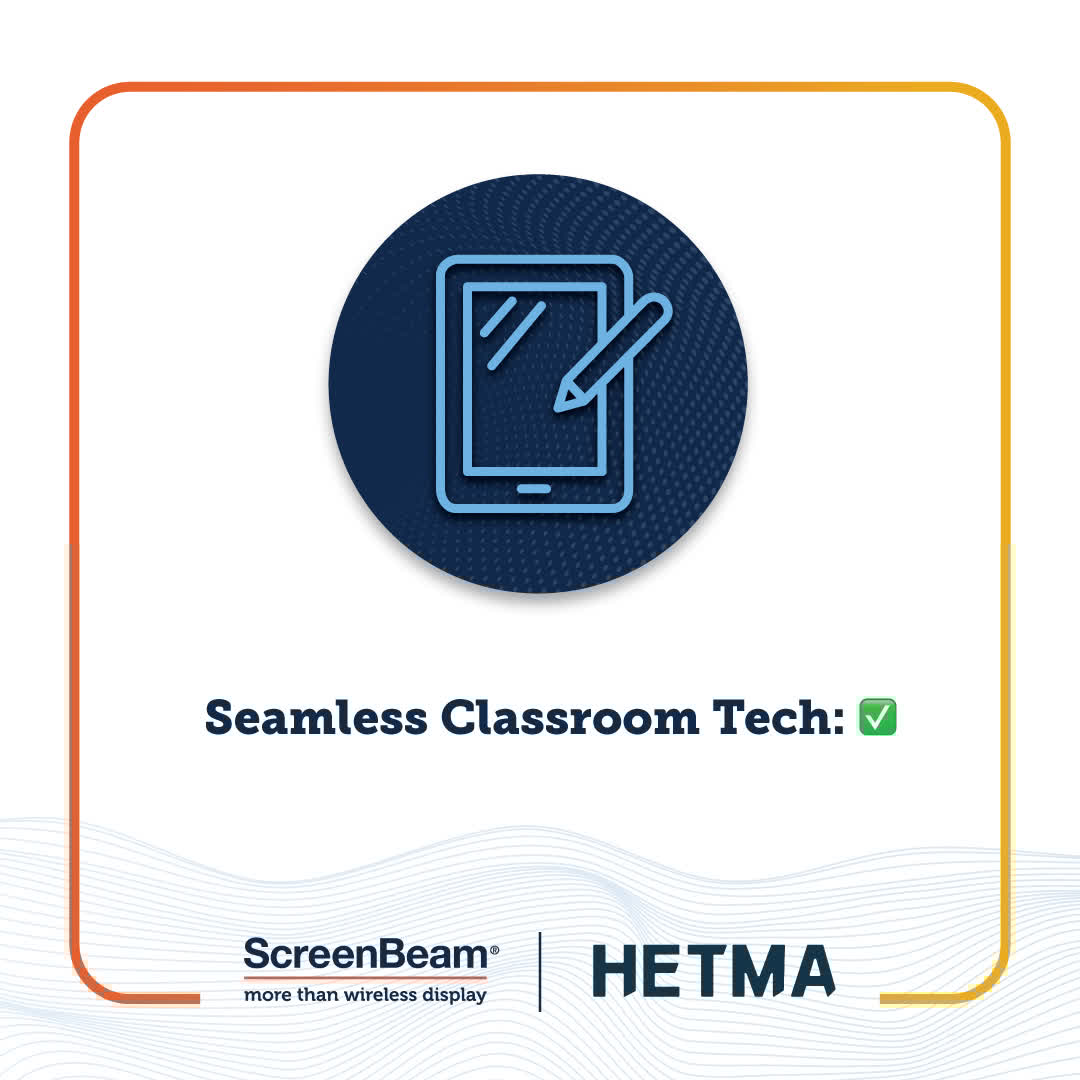 Campus technology integrators choose ScreenBeam to empower collaboration in higher education environments.

Learn more about our capabilities: screenbeam.com/solutions/high…

#EmpowerMoreHigherEducation #WirelessDisplay #HETMA #EdTechPartner