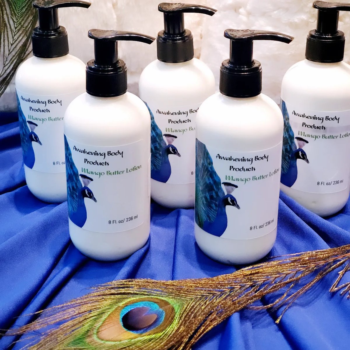 "I first started making body butter in 2007 for my son &amp; myself who have skin allergies. My whipped Mango Body Butter has natural exfoliating ingredients." - Vedelia Tompkins, Awakening Body Products (2025 Strongsville Fall Avant-Garde Art &amp; Craft Show Vendor)
#bodybutter