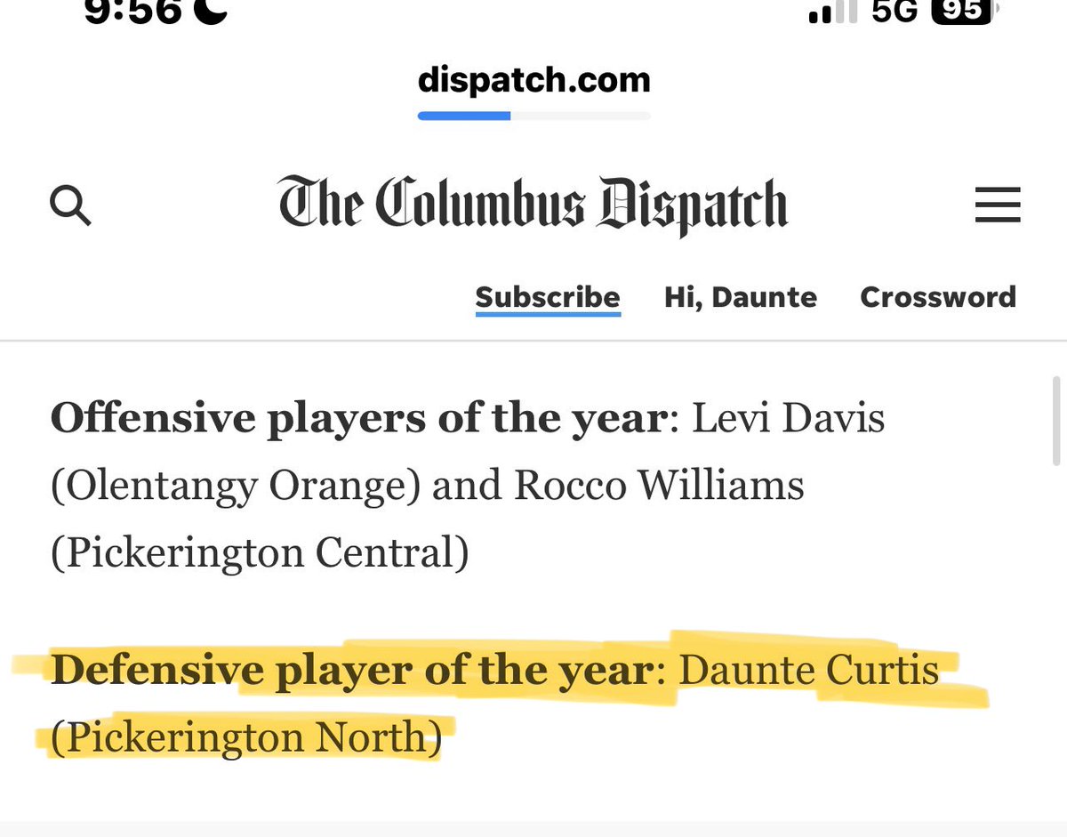 Blessed to be named All-Central District Defensive Player Of The Year! <a href="/pnfootball/">Pick North Football</a> <a href="/AllenTrieu/">Allen Trieu</a> <a href="/CoachHillerich/">Nate Hillerich</a>