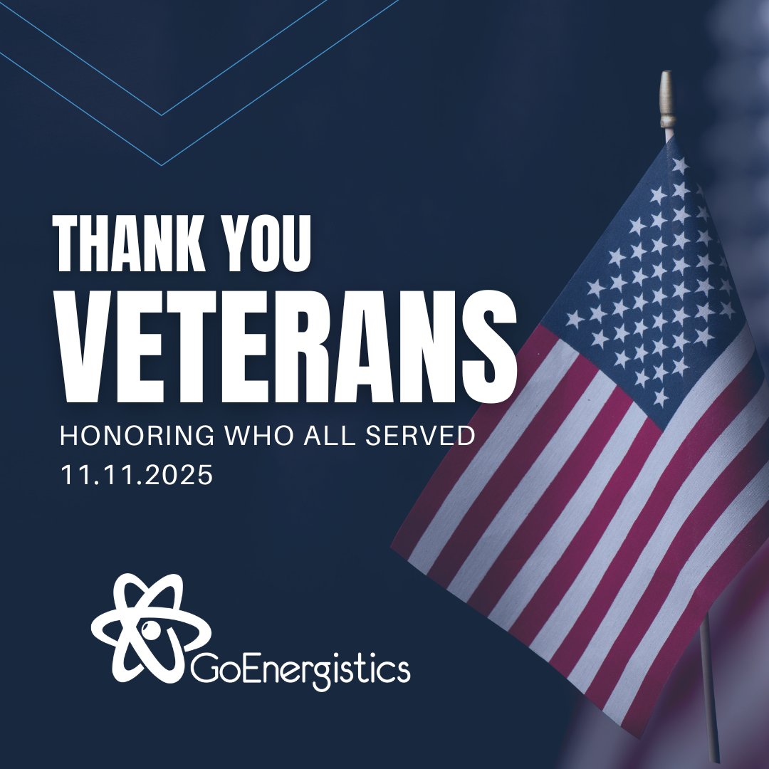 This Veterans Day

We honor the brave men and women who have worn our nation’s uniform, those who stood ready to protect freedom, including those who work at Go Energistics.  💙❤️🤍

Let us never forget that freedom isn’t free.

#VeteransDay #ProudToServe #NeverForget #USA ✨