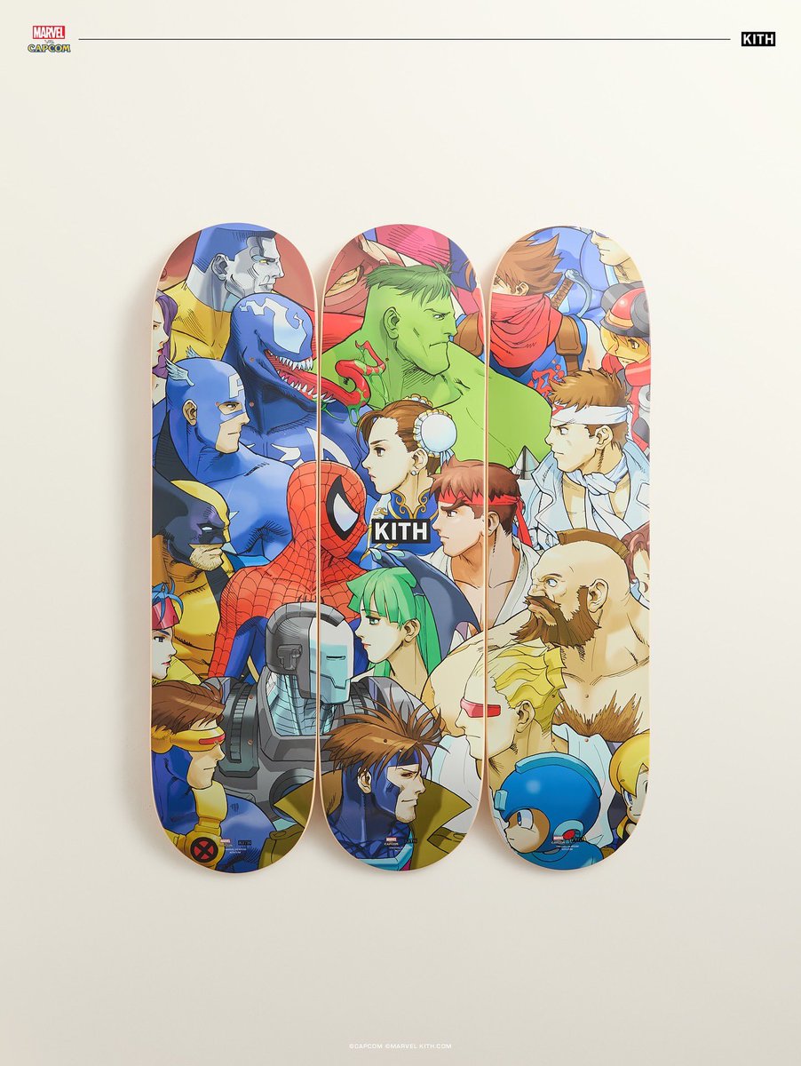 Kith MARVEL vs Capcom フィギュア 4体 セット Marvel vs. Capcom