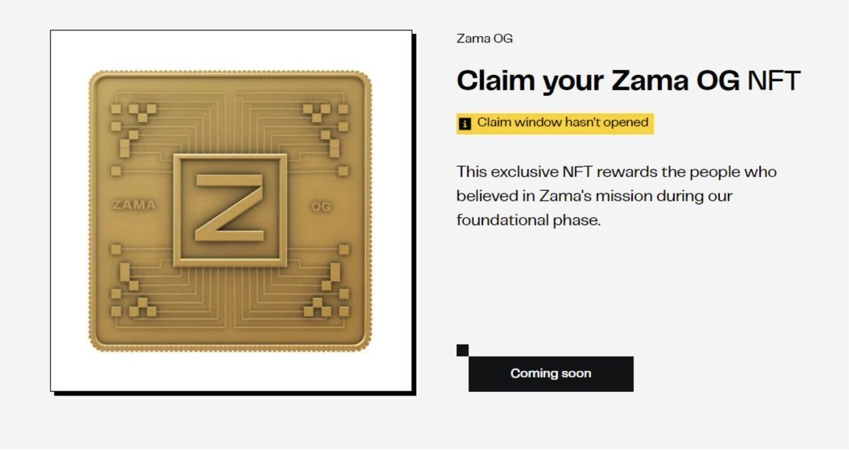 Deepak944978's tweet image. Creators here’s your moment Dive into the Zama Creator Program build top-notch content about FHE &amp;amp; confidential blockchain tag @zama or #ZamaCreatorProgram and you could share in a $50K monthly prize pool + OG NFT perks.

Ready to level up content &amp;amp; get rewarded.