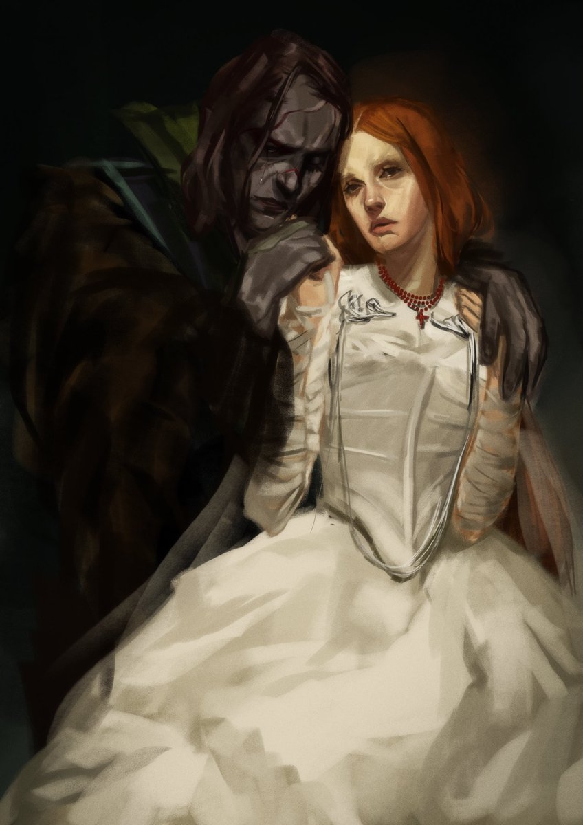 elizabeth and the creature
#frankenstein