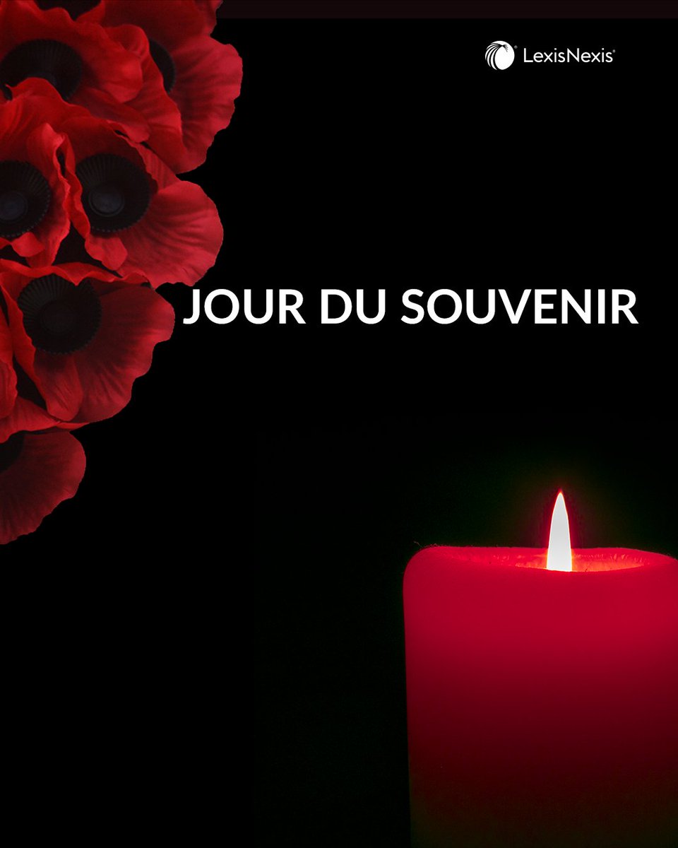 Aujourd’hui, nous nous souvenons et rendons hommage à ceux qui ont donné leur vie pour notre liberté.

#JourDuSouvenir