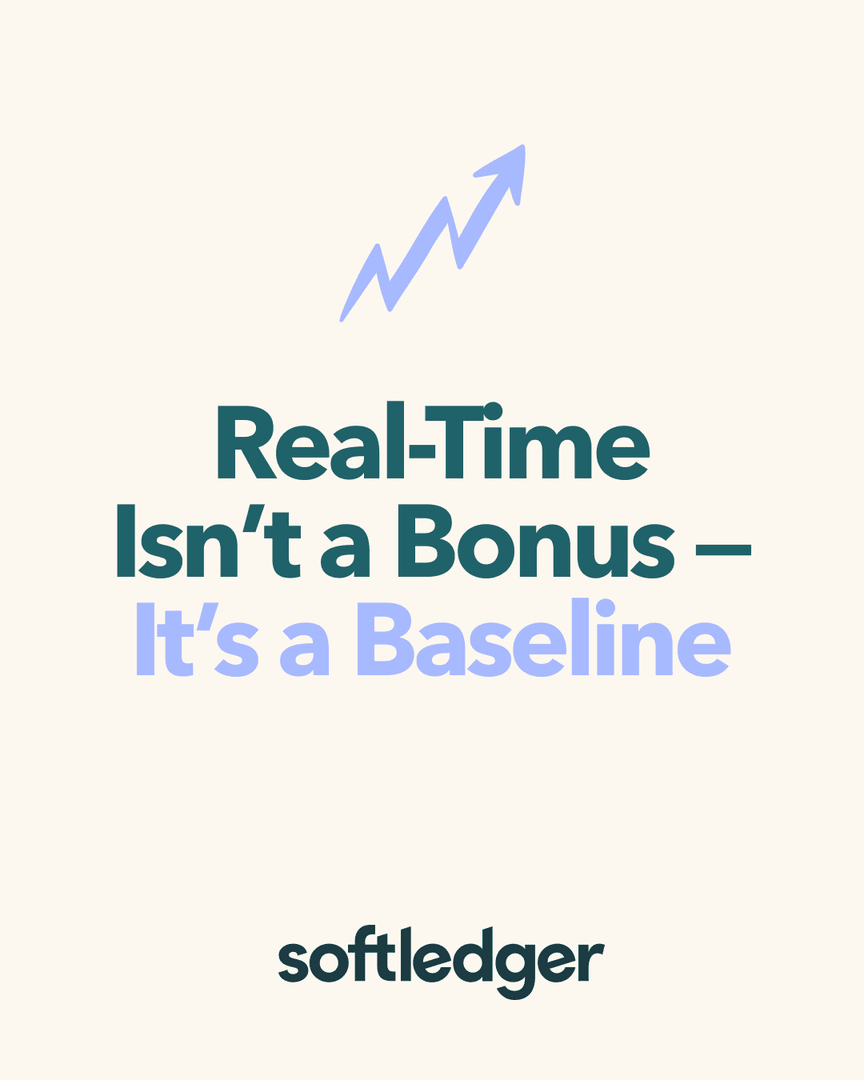SoftLedger's tweet image. It’s 2025.
Real-time reporting isn’t a bonus.
It’s a baseline.
If you’re still exporting to Excel to get clarity, it’s time to upgrade.
softledger.com

#AccountingTech #RealTimeData #FinanceInnovation