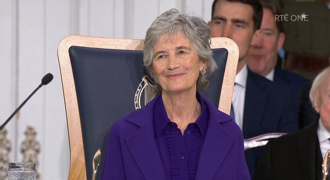 Catherine Connolly the 10th President of Ireland 🇮🇪

"We were led to believe that it was too great a leap, that our ideas were too far out, too left - at odds with the prevailing narrative. 

"In shared conversations all over the country, however, it became evident that the