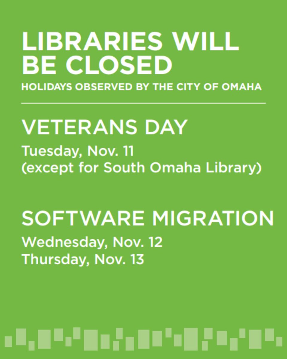 Omaha Public Library tweet media
