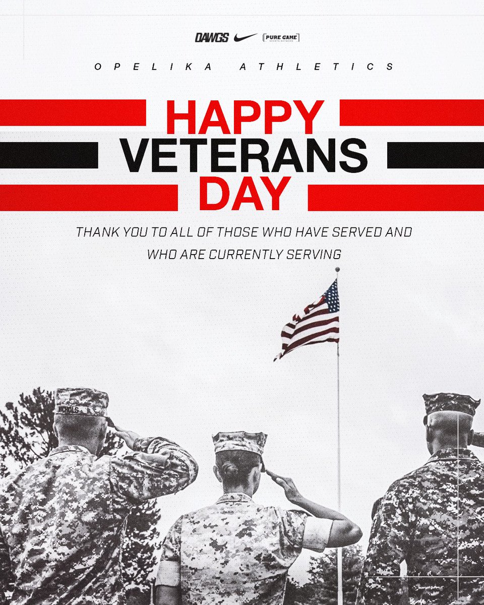 Thank you to all the veterans that have served our great country including our pitching coach Cam Alday!