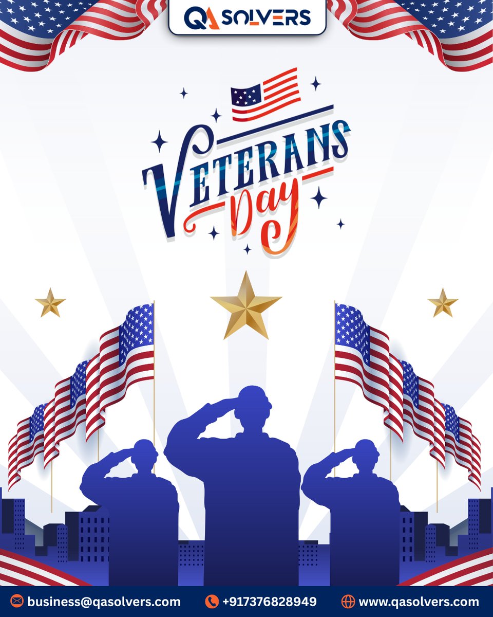 qasolvers's tweet image. Honoring those who stood for duty, courage, and country.
Thank you to all veterans for your service. 🇺🇸
qasolvers.com
#veteransday #qasolvers #ebookdevelopment #k12content #k12education #k12contentdevelopmentservices