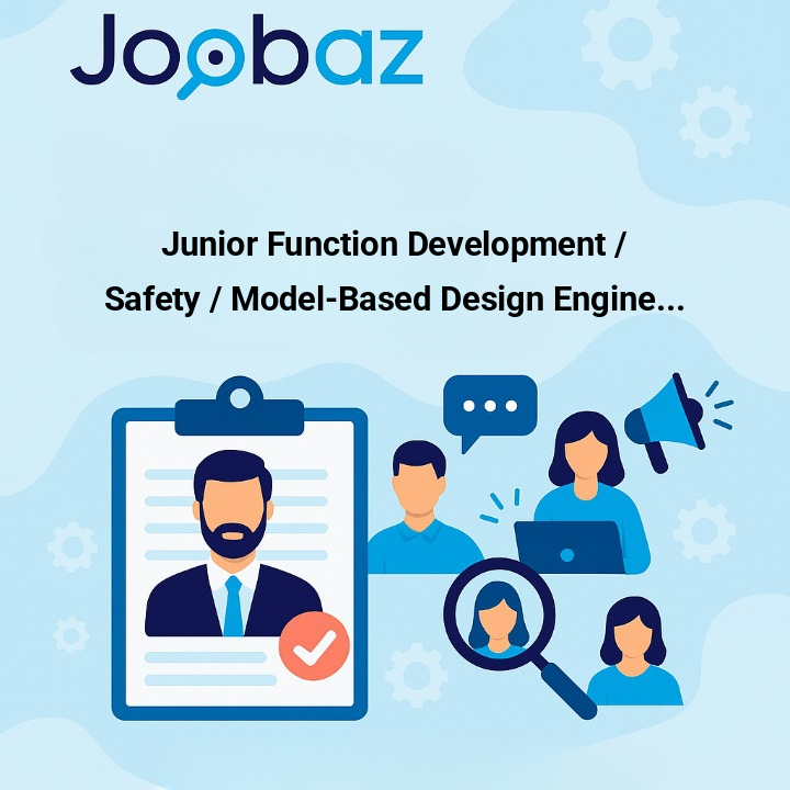 🚀 Recrutement en cours !

🎯 Poste : Junior Function Development / Safety / Model-Based Design Engineer
📍 Lieu : Casablanca, Casablanca-Settat, Morocco    
🔗 Postulez ici : joobaz.link/PDfoe

#emploi #recrutement #job #joobaz