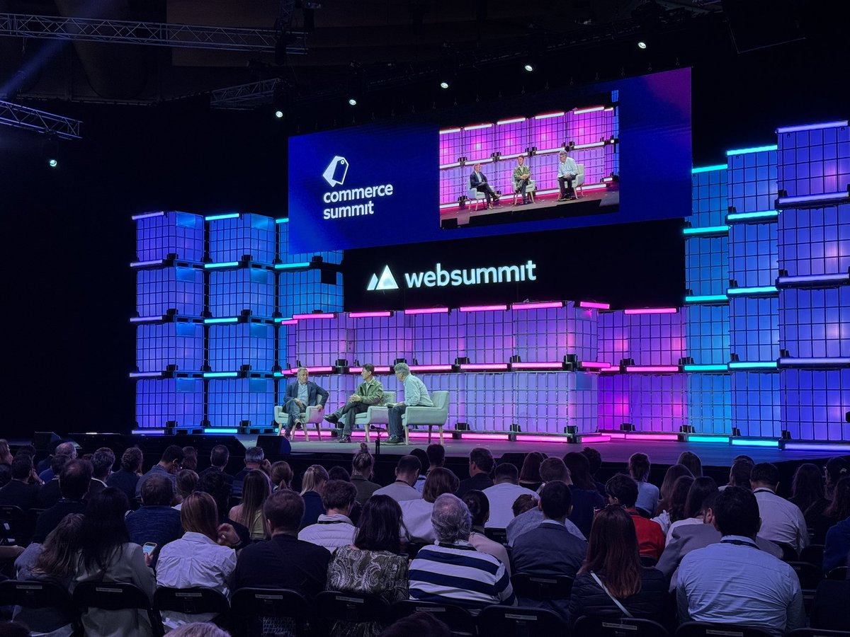 We are at Web Summit #Websummit #Lisbon