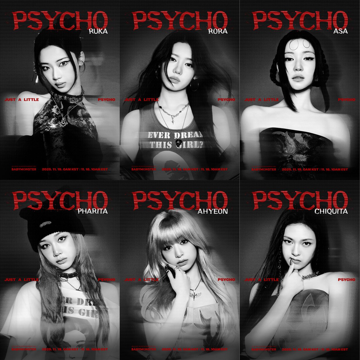 BABYMONSTER NEW CONCEPT FOR PSYCHO