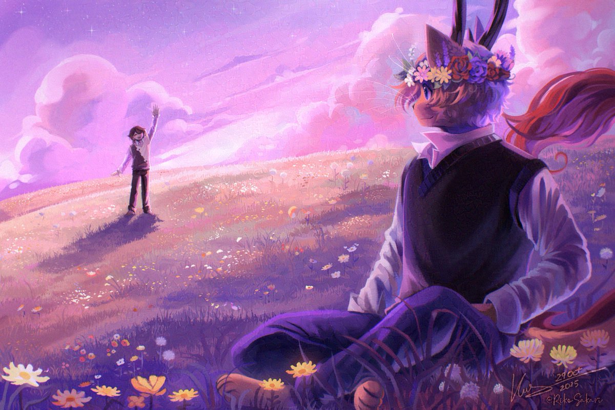 🌻Pure imagination 🪻

I rarely draw without planning but it turned out pretty presant for this piece!