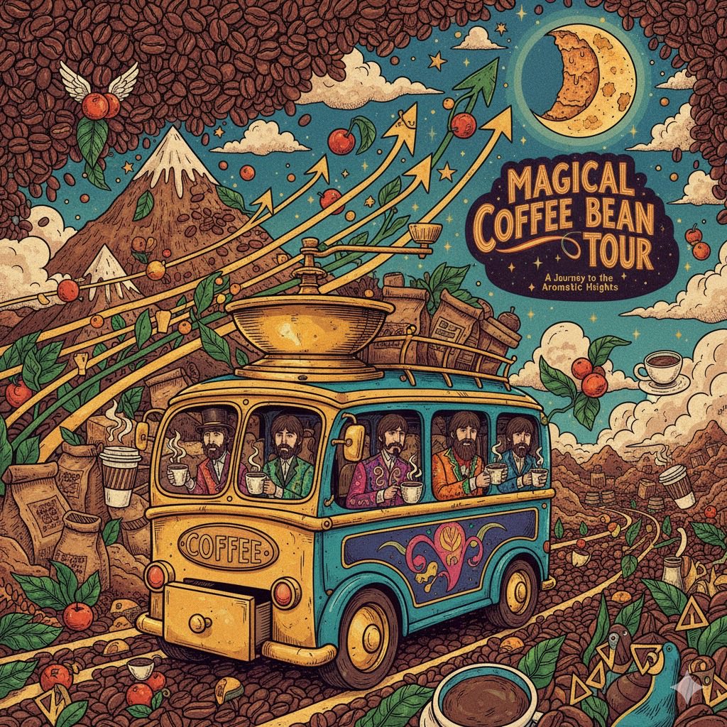 optima_t's tweet image. Magical Coffee Bean Tour to the Moon 🌙 

#kc #coffee #tothemoon