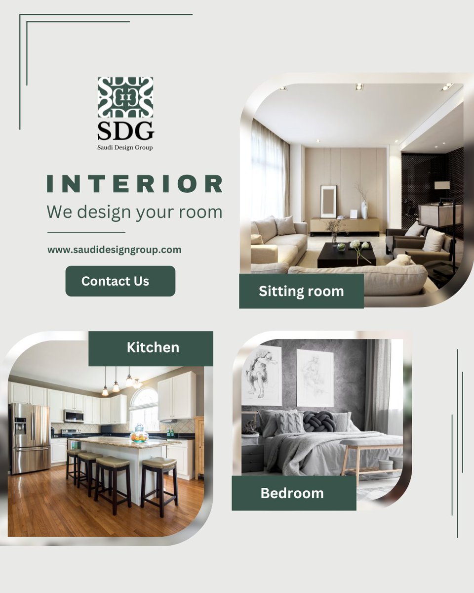 saudidesigngrp's tweet image. At #saudi_design_group 🇸🇦, We design your room with elegance, comfort &amp;amp; functionality.✨
From bedrooms &amp;amp; kitchens to living rooms &amp;amp; bathrooms, we create interiors that reflect your style and elevate everyday life. 🏡

saudidesigngroup.com

#interior_design #home_design #luxury
