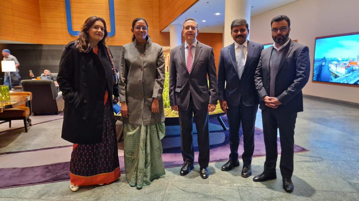 Had an insightful discussion with H.E. Ajit Gupte, Indian Ambassador to the Federal Republic of Germany, on strengthening bilateral engagements, expanding German investments in India, and enhancing the role of the Indian diaspora in driving EU’s economic growth.

Honoured to be