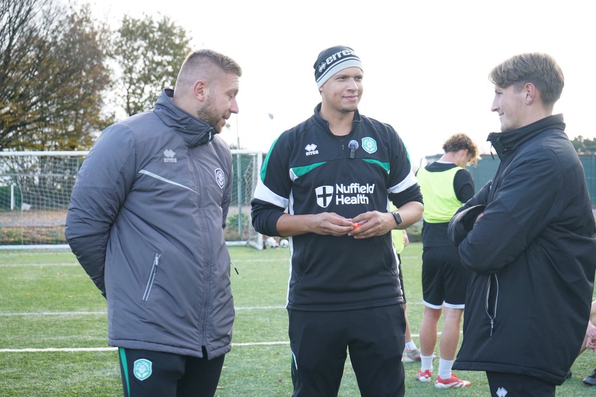 YTCST08's tweet image. Academy Manager Jamie Phillip took the Under 19 squad on Monday in preparation for his UEFA A Licence ⚽️ Followed by Match Prep for Wimborne Town in the U19 National League!