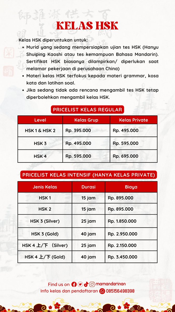 LES BAHASA MANDARIN ONLINE (@mamandarinan) / Posts / X