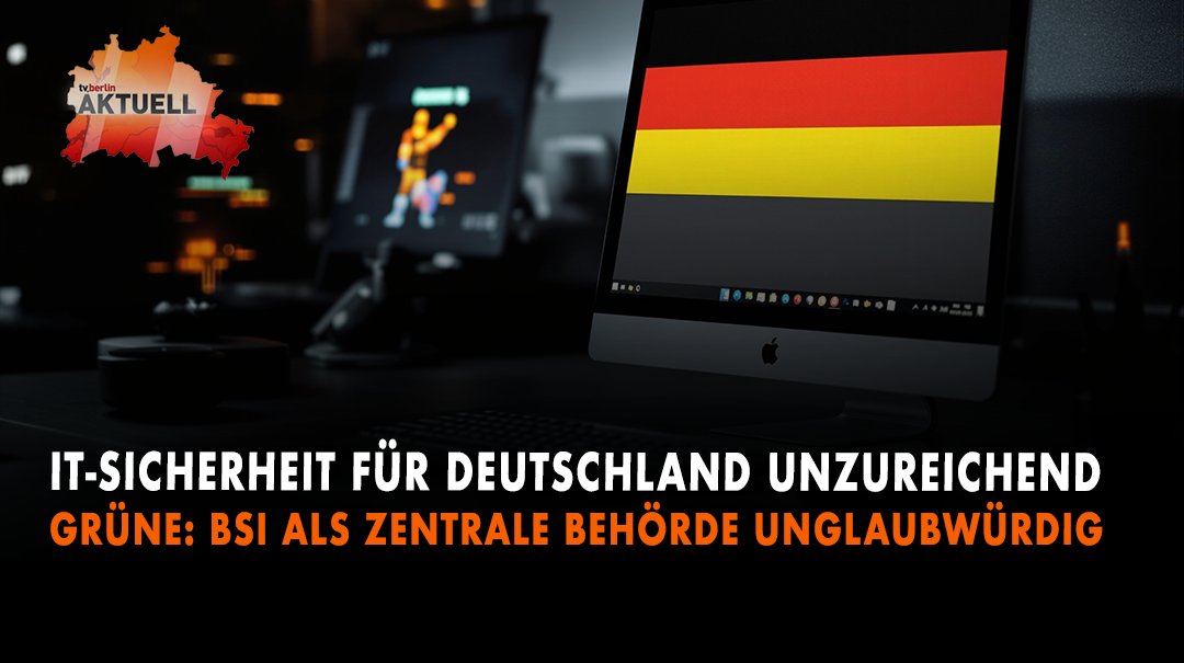 Grüne: BSI als zentrale Behörde unglaubwürdig

Nachrichten auf tvberlin unter:
youtu.be/GDD5NLDv794

#tvberlin #nachrichten #politik #deutschland #söder #csu #computer #sicherheit #cybersecurity #polizei #minijob #wirtschaft #kultur #tourismus