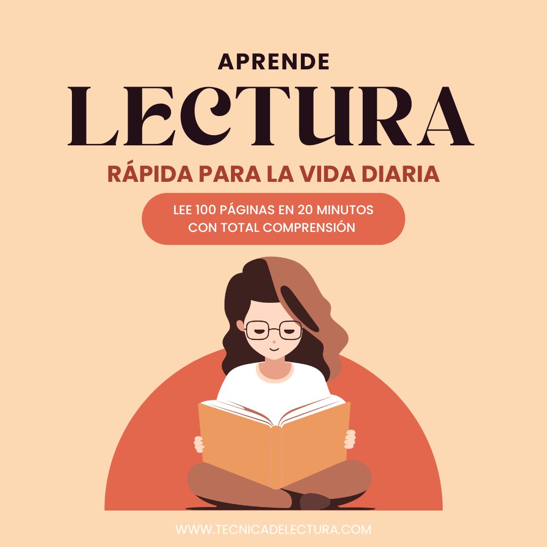 Tecnica_Lectura's tweet image. Aprende lectura rápida para la vida diaria 📚⚡
Lee más, entiende mejor y ahorra tiempo todos los días.
 tecnicadelectura.com/tecnica-de-lec…
#LecturaRápida #LeeMejor #ComprensiónLectora