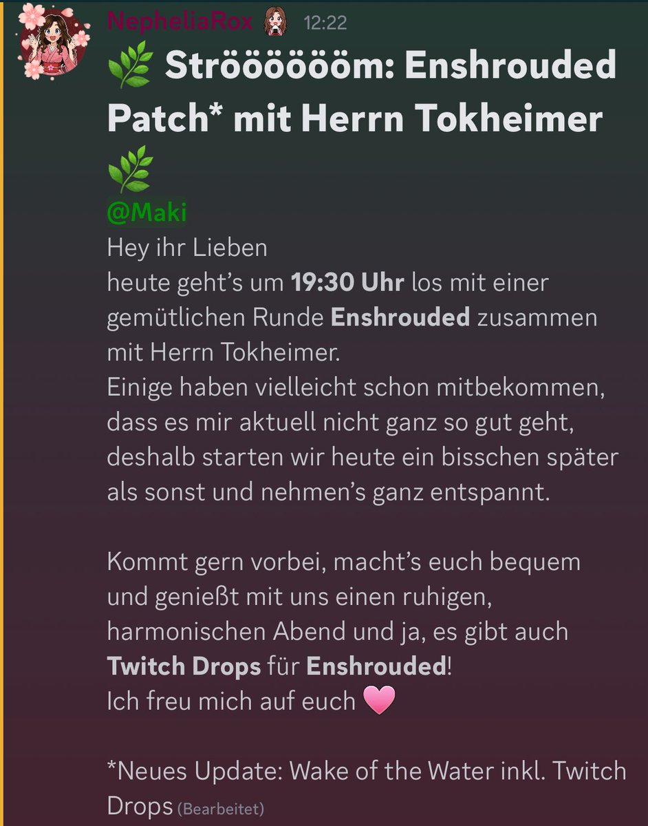 Heute Abend live in Enshrouded ♥️

twitch.tv/nepheliarox
#enshrouded #twitch #live #gervtuber